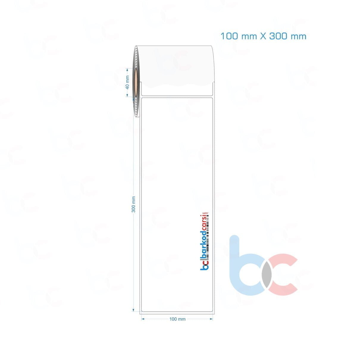 100X300 Mm Opak / Mat Pp, Fastyre Etiket (Fiyatları)