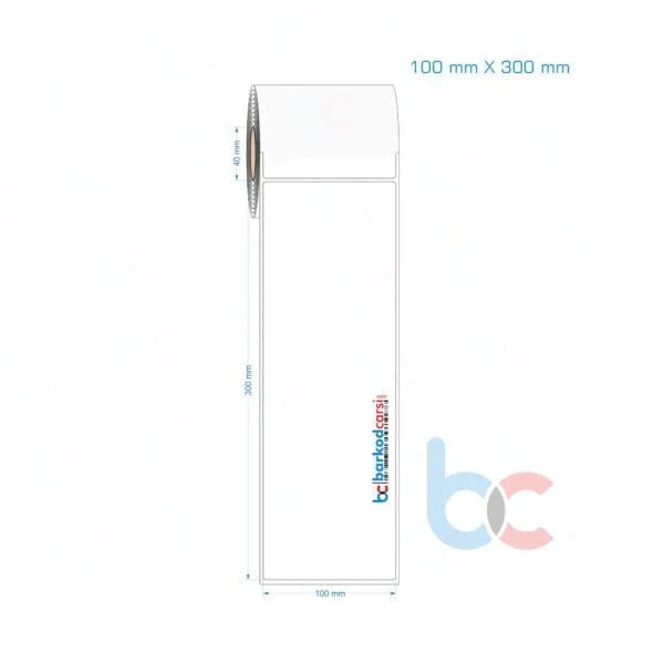 100x300 mm Opak / Mat PP, Fastyre Etiket (Fiyatları)