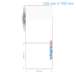 100x100 mm Opak / Mat PP, Fastyre Etiket (Fiyatları)