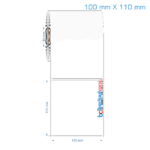 100x110 mm Opak / Mat PP, Fastyre Etiket (Fiyatları)