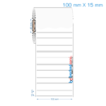 100x15 mm Opak / Mat PP, Fastyre Etiket (Fiyatları)