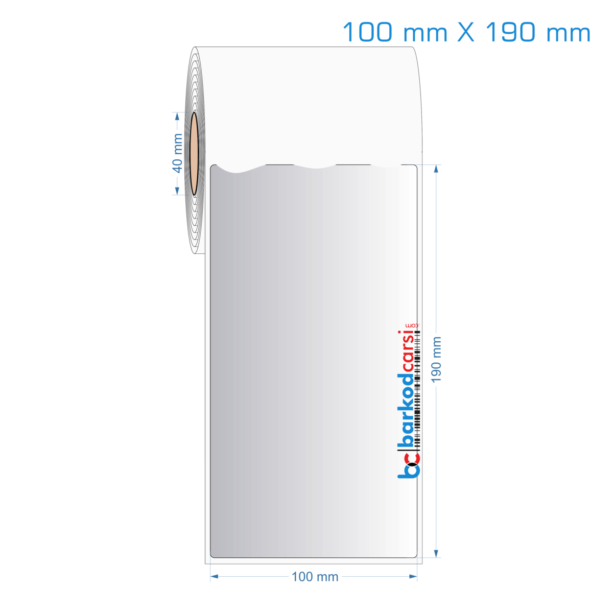 100X190 Mm Silvermat Etiket (Fiyatı)