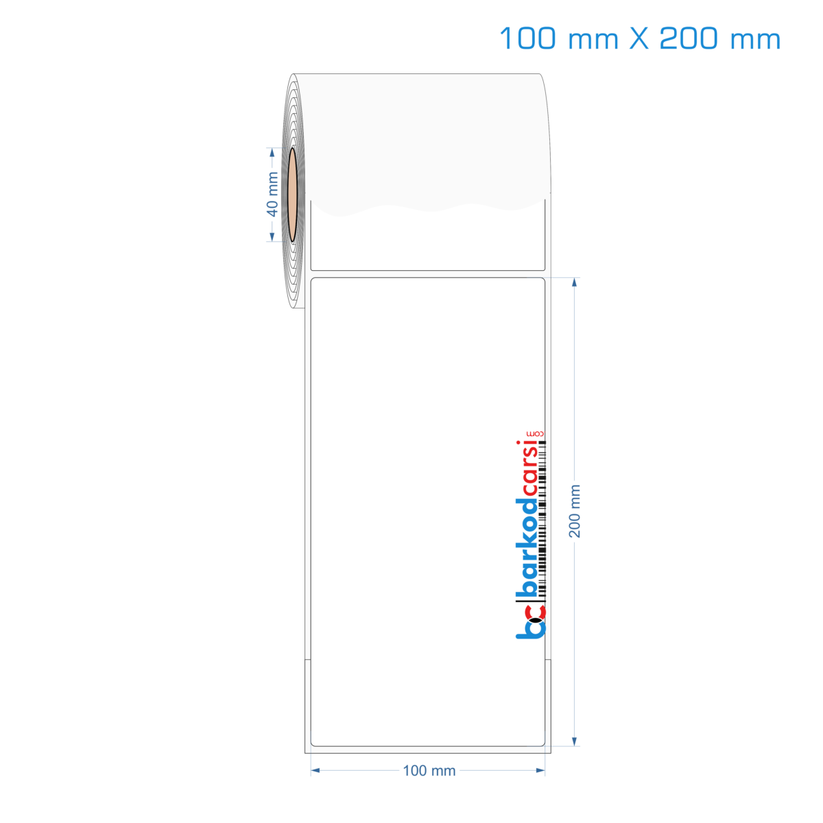100X200 Mm Opak / Mat Pp, Fastyre Etiket (Fiyatları)