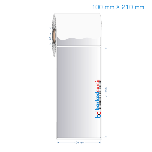100x210 mm Silvermat Etiket (Fiyatı)