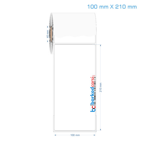 100x210 mm Opak / Mat PP, Fastyre Etiket (Fiyatları)