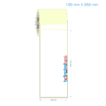 100x250 mm Etiket (Kuşe, Vellum, Eko / Lamine Termal) Fiyatları