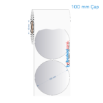 100 mm Çap Silvermat Etiket (Fiyatı)
