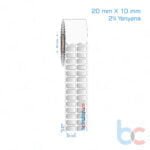 20x10 mm 2'li Yanyana Silvermat Etiket (Fiyatı)
