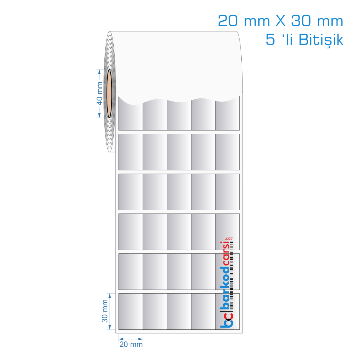20 X 30 Mm Silvermat Etiket Fiyatı 20X30 Mm Silvermat Etiket (5 'Li Bitişik)