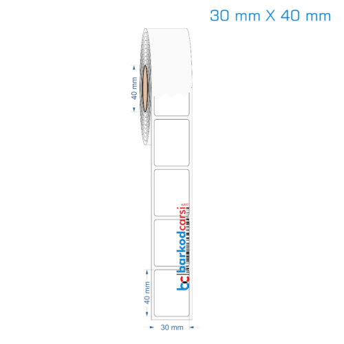 30x40 mm Opak / Mat PP, Fastyre Etiket (Fiyatları)