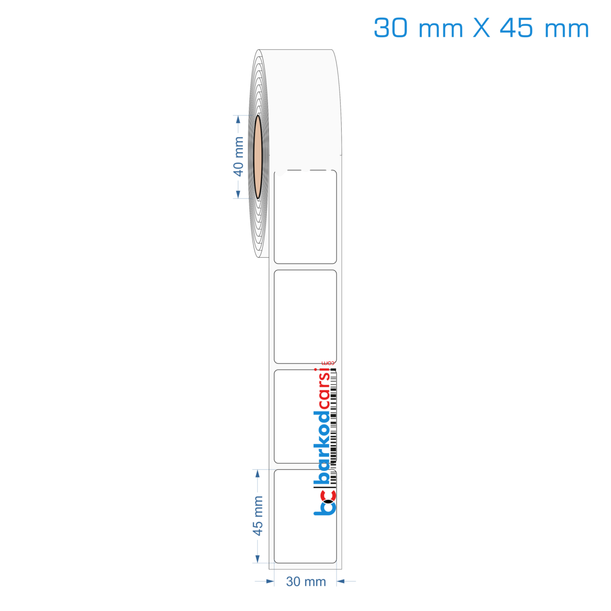 30X45 Mm Opak / Mat Pp, Fastyre Etiket (Fiyatları)