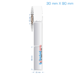 30x90 mm Silvermat Etiket (Fiyatı)