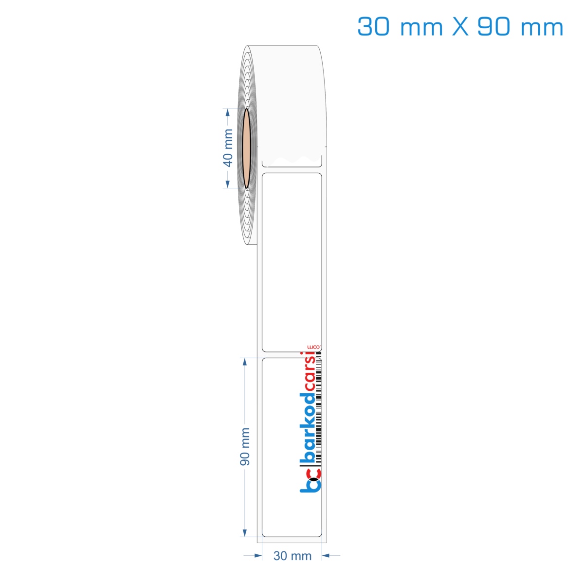30X90 Mm Opak / Mat Pp, Fastyre Etiket (Fiyatları)