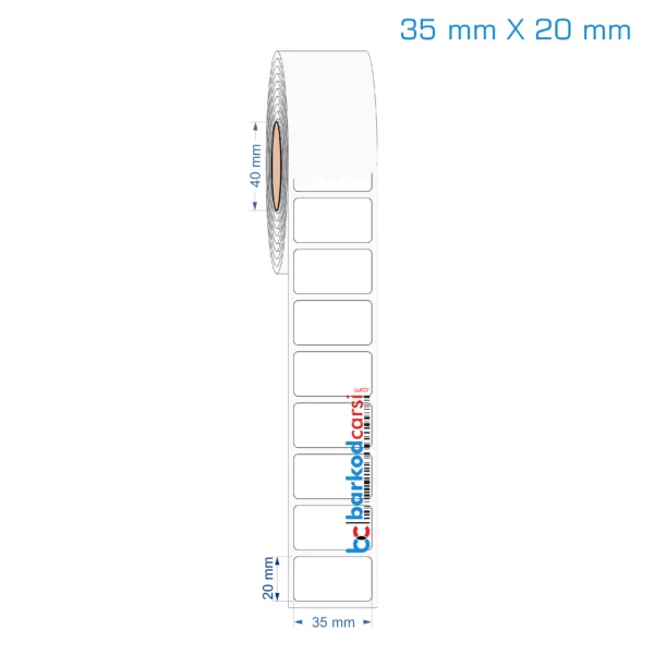 35x20 mm Opak / Mat PP, Fastyre Etiket (Fiyatları)