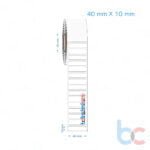 40x10 mm Opak / Mat PP, Fastyre Etiket (Fiyatları)