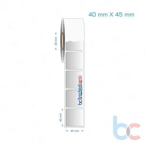 40x45 mm Silvermat Etiket (Fiyatı)