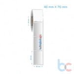 40x70 mm Silvermat Etiket (Fiyatı)