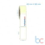 40x90 mm Etiket (Kuşe, Vellum, Eko / Lamine Termal) Fiyatları