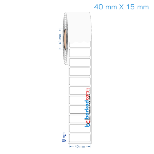 40x15 mm Opak / Mat PP, Fastyre Etiket (Fiyatları)