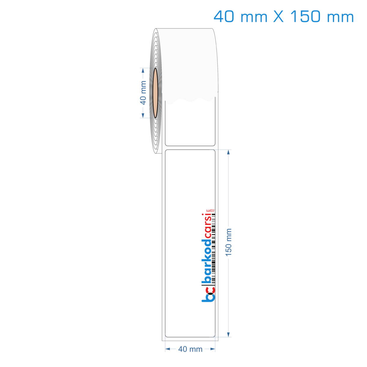 40X150 Mm Opak / Mat Pp, Fastyre Etiket (Fiyatları)