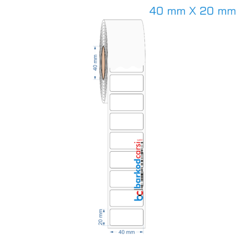 40x20 mm Opak / Mat PP, Fastyre Etiket (Fiyatları)