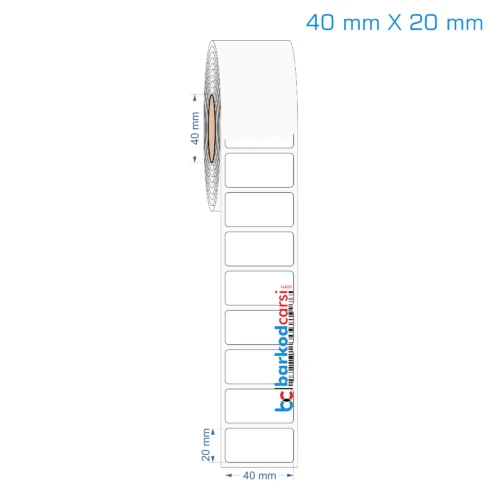 40x20 mm Opak / Mat PP, Fastyre Etiket (Fiyatları)