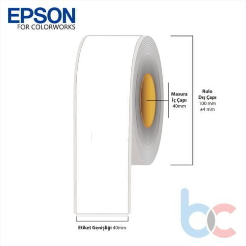 40 mm X 35 mt Epson Etiketi