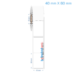 40x60 mm Opak / Mat PP, Fastyre Etiket (Fiyatları)