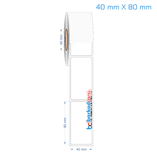 40x80 mm Opak / Mat PP, Fastyre Etiket (Fiyatları)