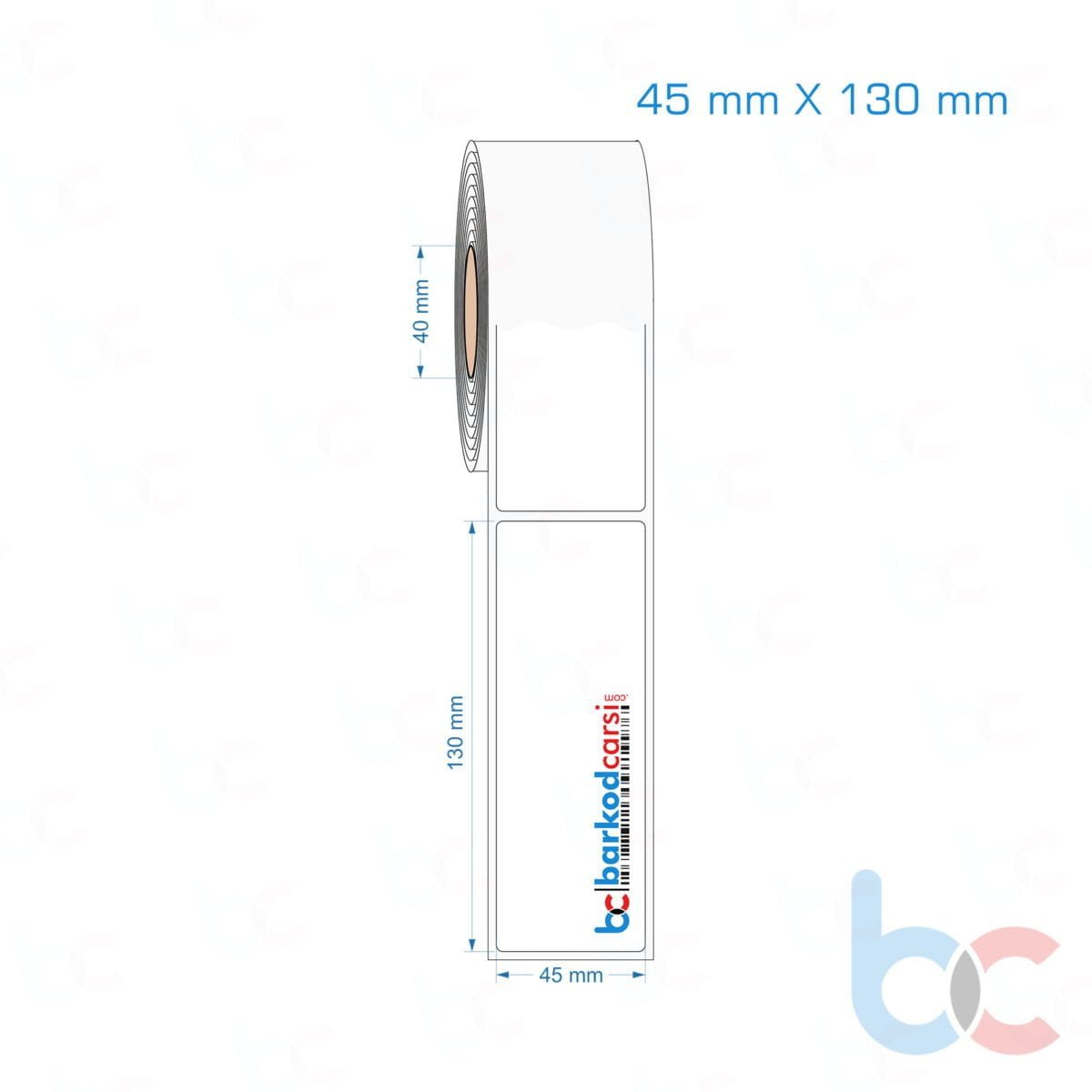 45X130 Mm Opak / Mat Pp, Fastyre Etiket (Fiyatları)