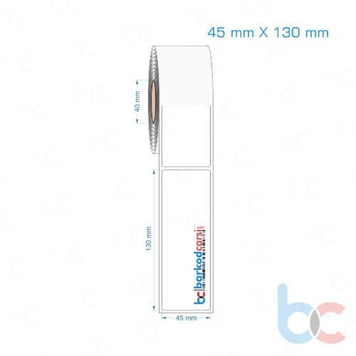 45x130 mm Opak / Mat PP, Fastyre Etiket (Fiyatları)