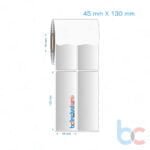 45x130 mm 2'li Yanyana Silvermat Etiket (Fiyatı)