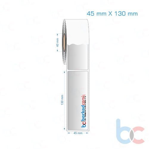 45x130 mm Silvermat Etiket (Fiyatı)