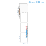 45x60 mm Opak / Mat PP, Fastyre Etiket (Fiyatları)