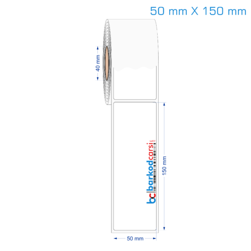50x150 mm Opak / Mat PP, Fastyre Etiket (Fiyatları)