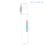 50x250 mm Opak / Mat PP, Fastyre Etiket (Fiyatları)