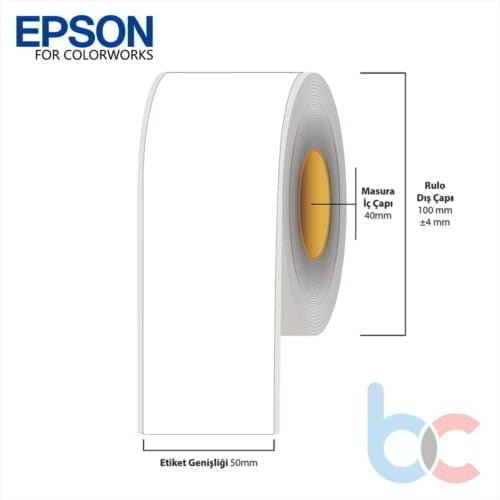 40 mm X 100 mt Epson Etiketi