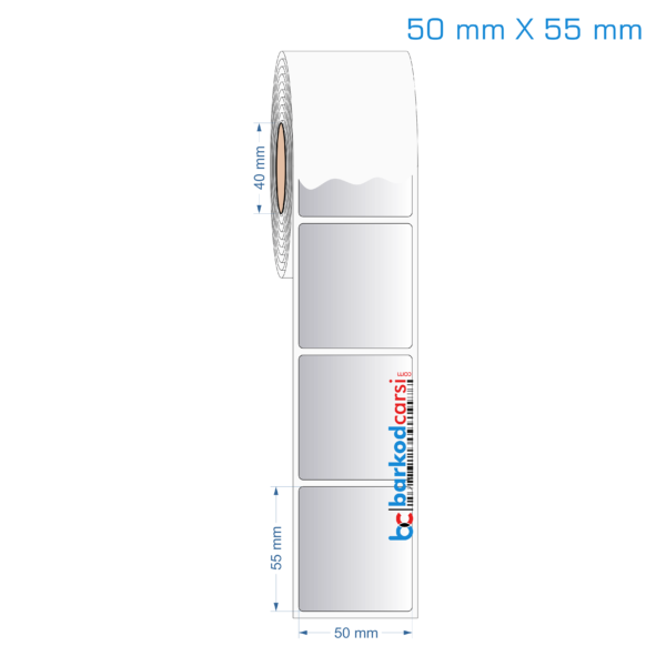 50x55 mm Silvermat Etiket (Fiyatı)
