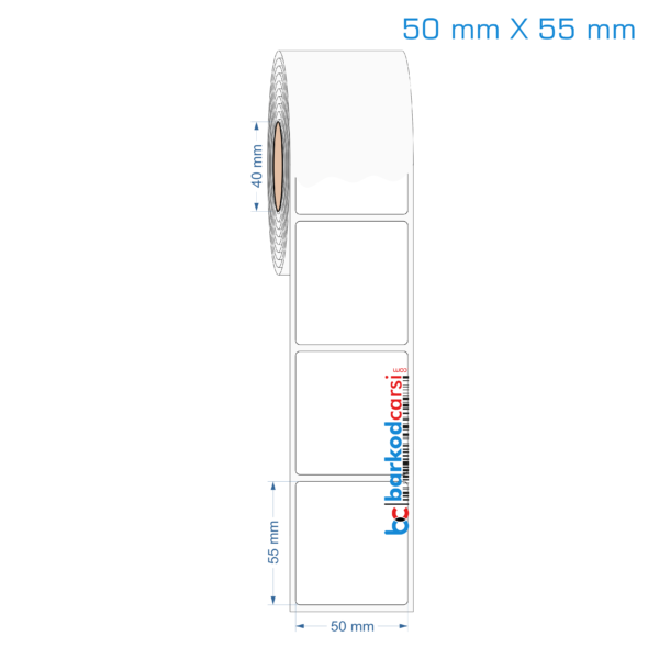 50x55 mm Opak / Mat PP, Fastyre Etiket (Fiyatları)