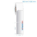 50x90 mm Silvermat Etiket (Fiyatı)