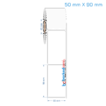 50x90 mm Opak / Mat PP, Fastyre Etiket (Fiyatları)