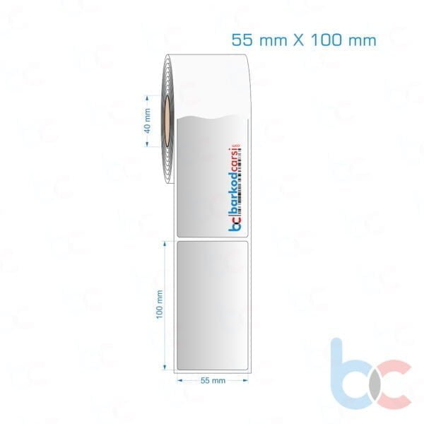 55x100 mm Silvermat Etiket (Fiyatı)