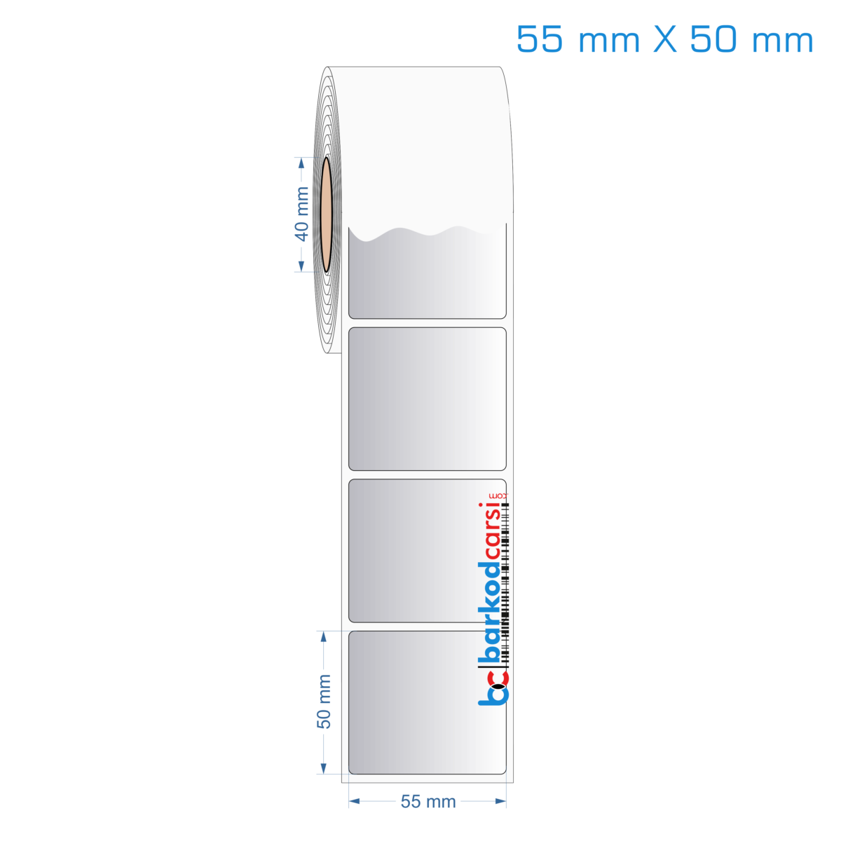 55X50 Mm Silvermat Etiket (Fiyatı)