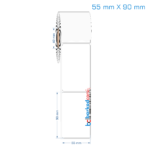 55x90 mm Opak / Mat PP, Fastyre Etiket (Fiyatları)