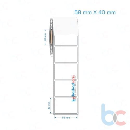 58x40 mm Opak / Mat PP, Fastyre Etiket (Fiyatları)