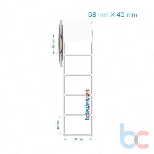 58x40 mm Opak / Mat PP, Fastyre Etiket (Fiyatları)