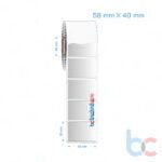 58x40 mm Silvermat Etiket (Fiyatı)