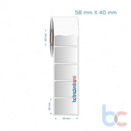 58x40 mm Silvermat Etiket (Fiyatı)