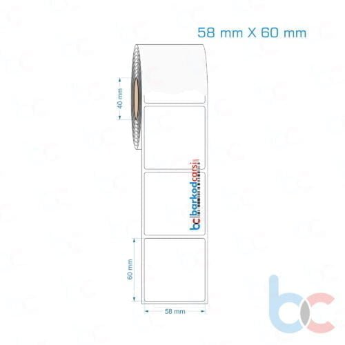 58x60 mm Opak / Mat PP, Fastyre Etiket (Fiyatları)