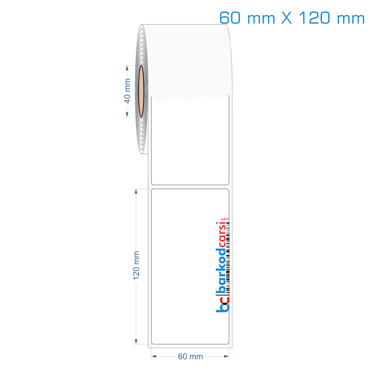 60X120 Mm Opak / Mat Pp, Fastyre Etiket (Fiyatları)